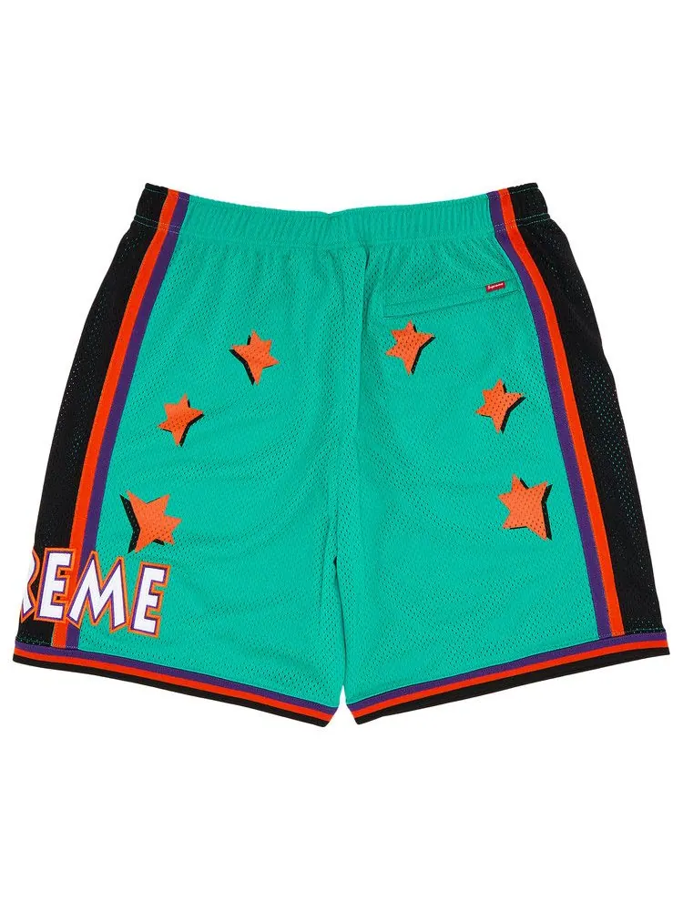 Шорты Supreme All Star Basketball Short 'Green' — изображение 2 из 3, зеленый
