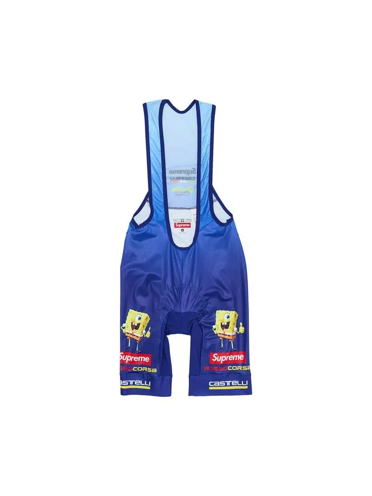 Брюки Supreme x Spongebob Squarepants x Castelli Cycling Bib — изображение 1 из 3, синий