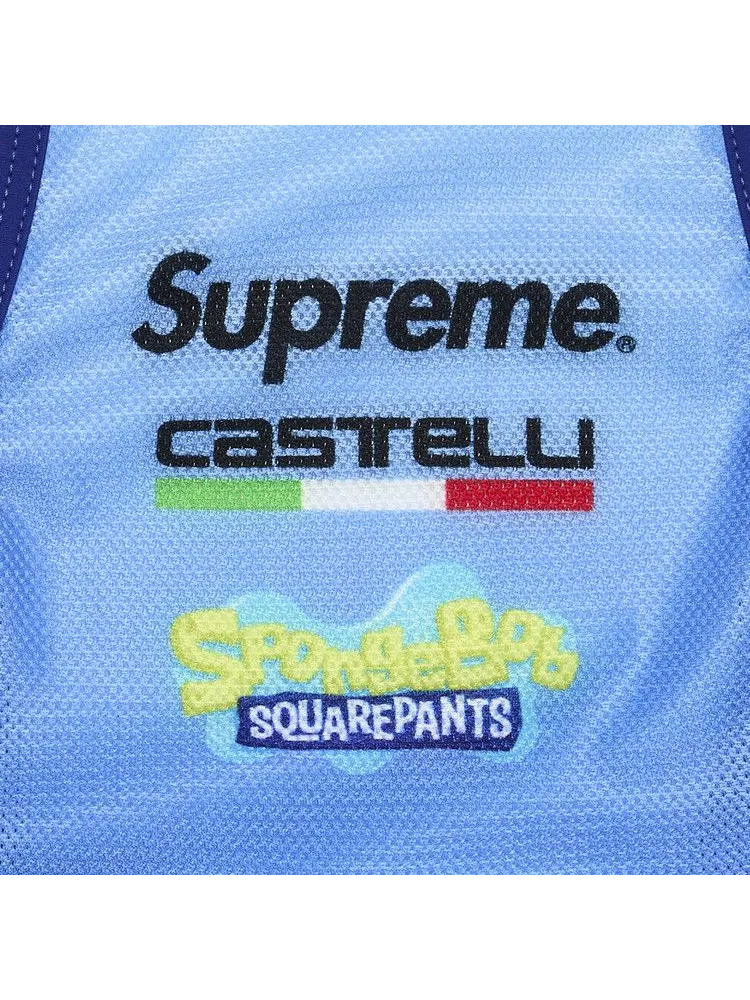 Брюки Supreme x Spongebob Squarepants x Castelli Cycling Bib — изображение 3 из 3, синий