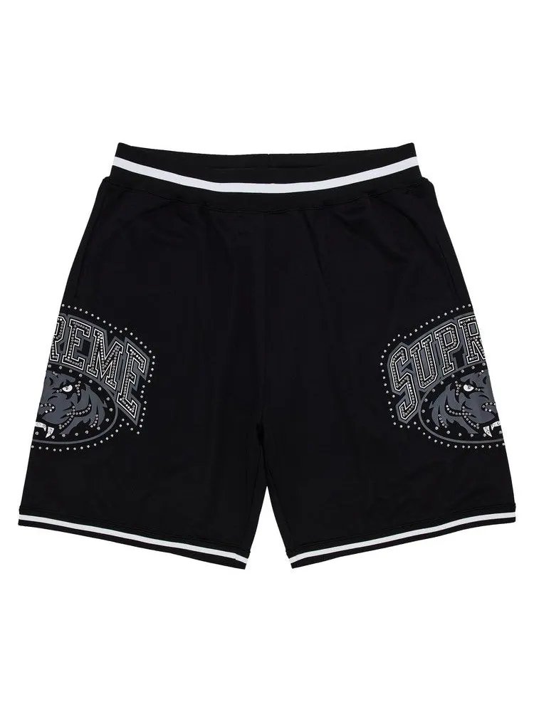 Шорты Supreme Studded Basketball Short — изображение 1 из 3, черный