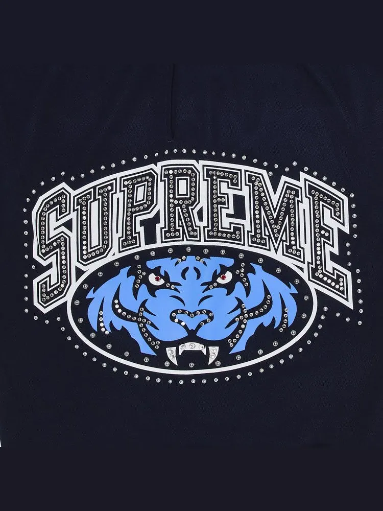 Шорты Supreme Studded Basketball Short — изображение 3 из 3, темно-синий
