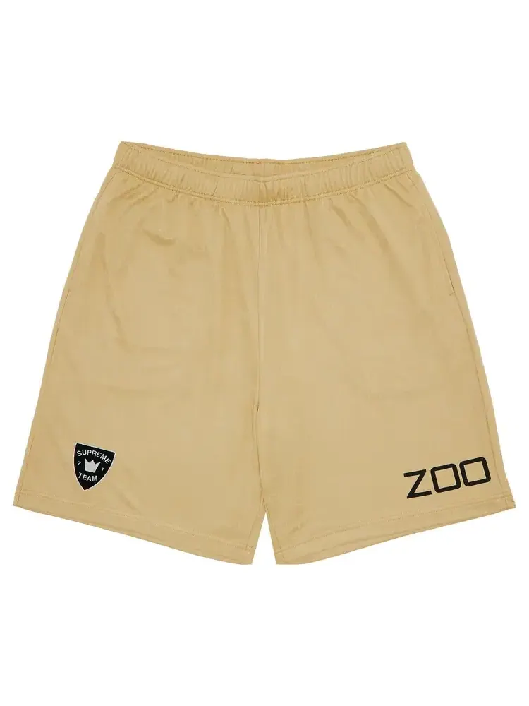 Футбольные шорты Supreme x Zoo York — изображение 1 из 3, золото