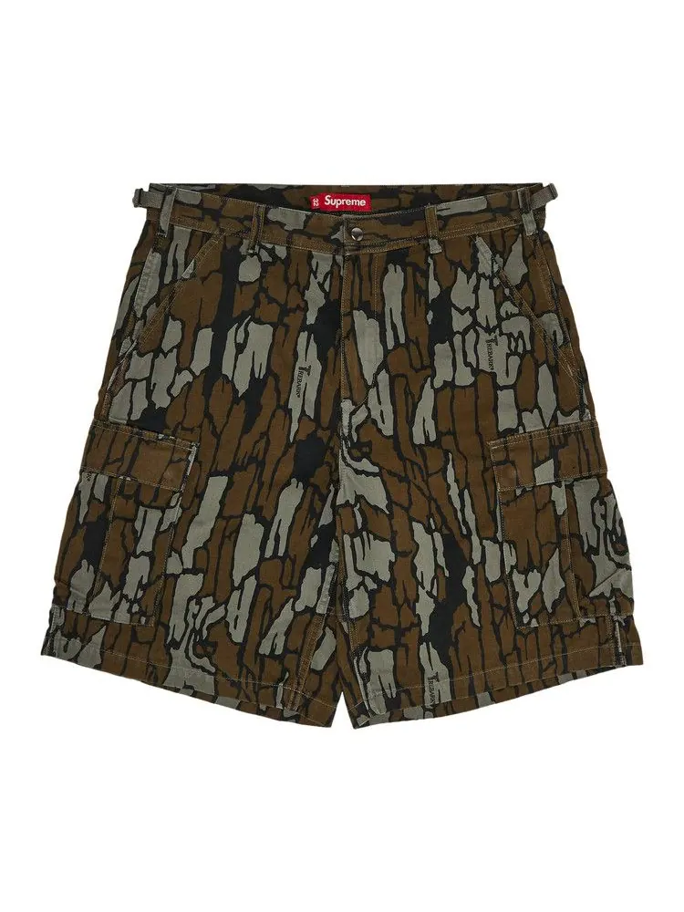 Шорты Supreme Cargo Short, Mossy Oak Trebark Camo — изображение 1 из 3, коричневый