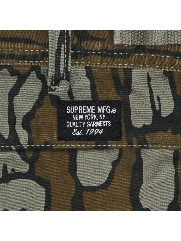 Шорты Supreme Cargo Short, Mossy Oak Trebark Camo — изображение 3 из 3, коричневый
