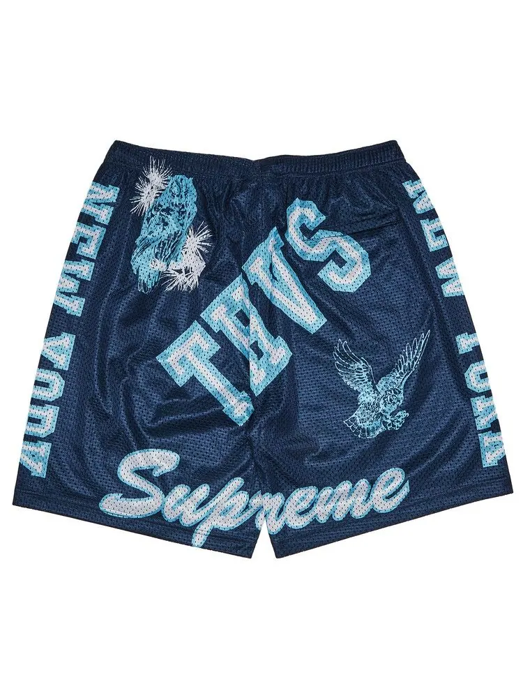 Шорты Supreme Varsity Mesh — изображение 2 из 3, синий