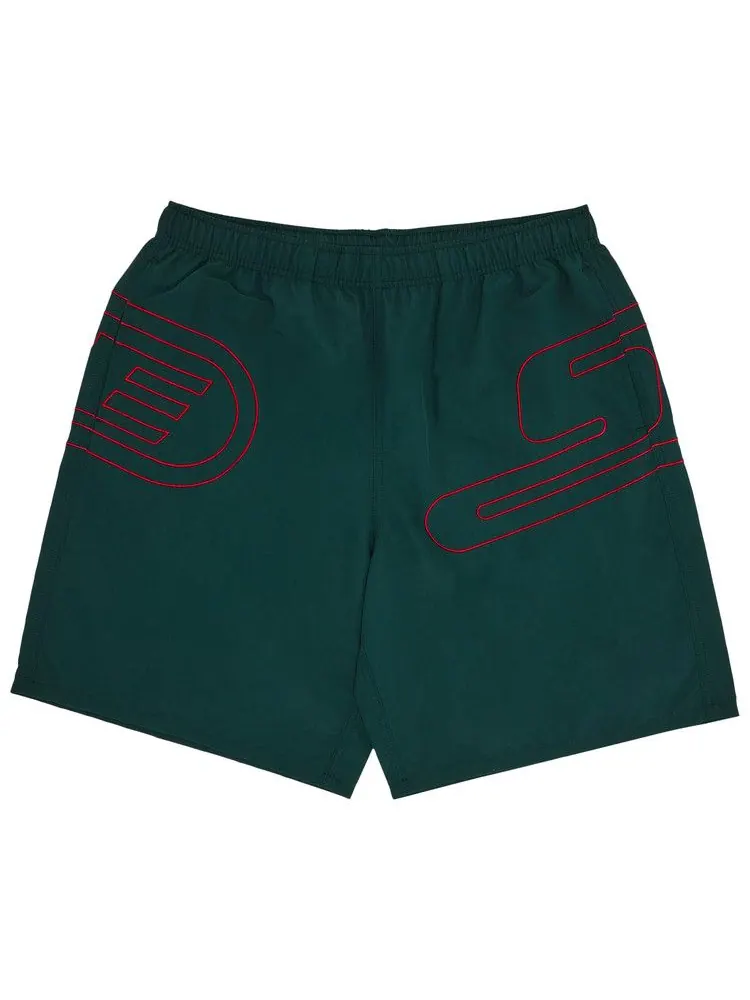 Шорты Supreme Big Logo Nylon Short — изображение 1 из 3, темный зеленый
