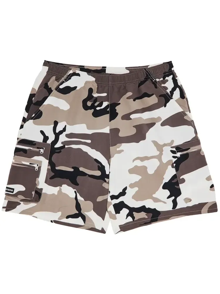 Шорты Supreme Cargo Water Short 'Snow Camo' — изображение 1 из 3, мульти