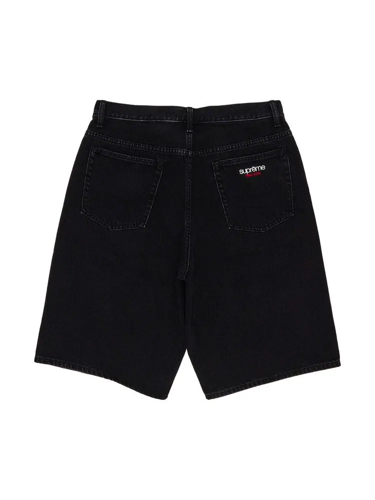 Шорты Supreme Baggy Denim Short — изображение 2 из 3, черный