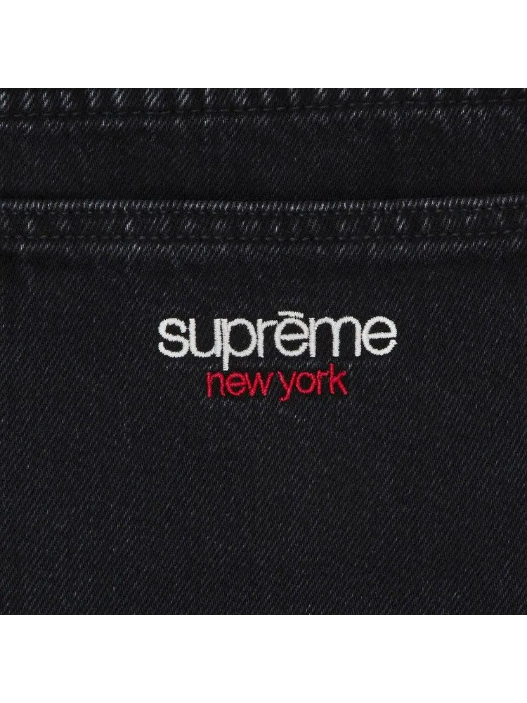 Шорты Supreme Baggy Denim Short — изображение 3 из 3, черный