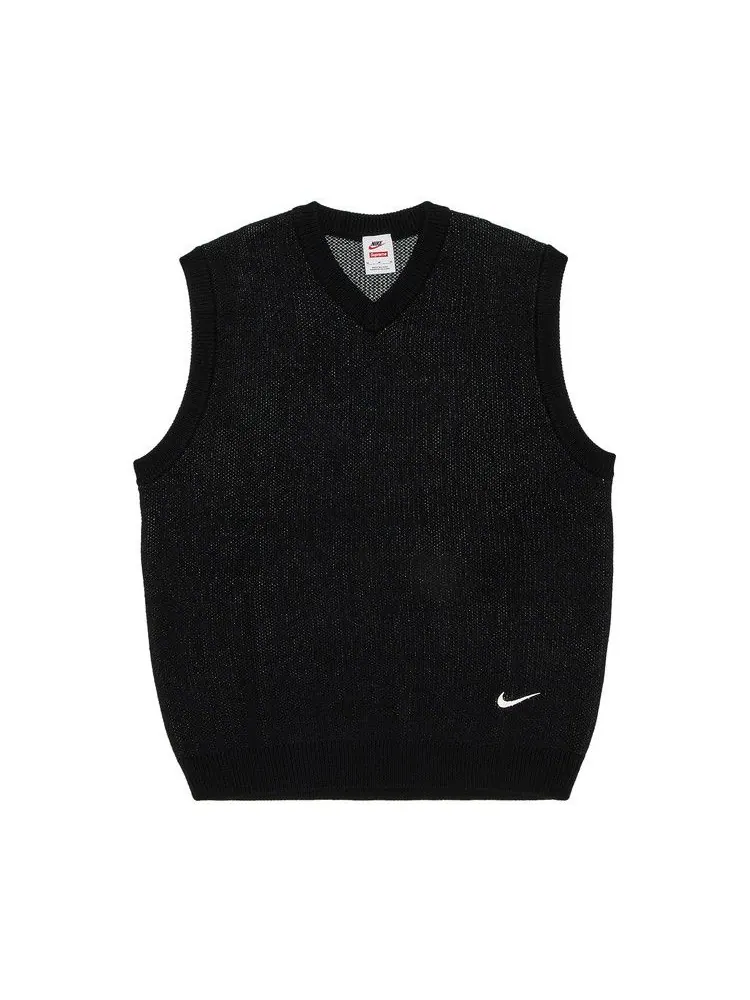 Свитер Supreme x Nike Sweater Vest — изображение 1 из 3, черный