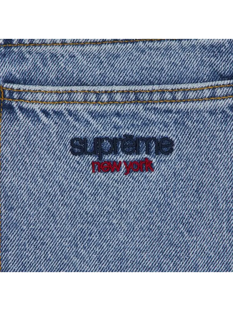 Шорты Supreme Baggy Denim Short — изображение 3 из 3, индиго