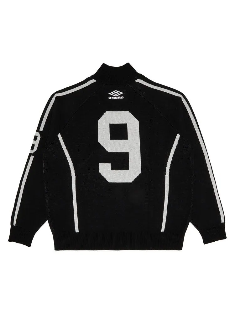 Свитер Supreme x Umbro Zip Up Sweater — изображение 2 из 3, черный