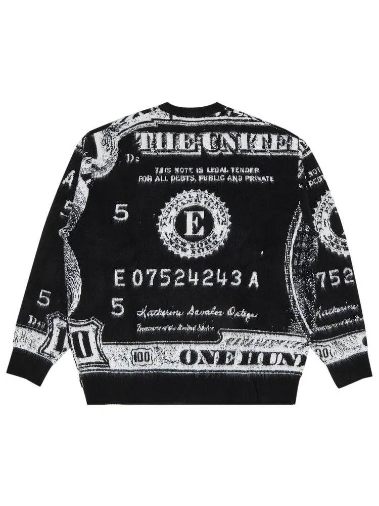 Свитер Supreme Money Sweater — изображение 2 из 3, черный