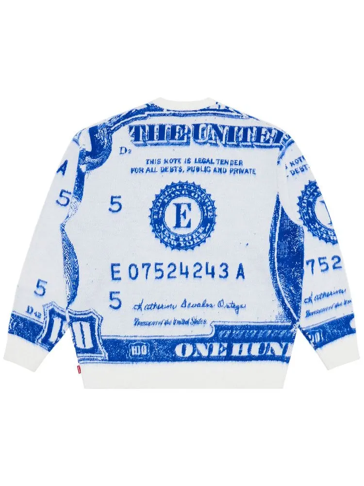 Свитер Supreme Money Sweater — изображение 2 из 3, белый