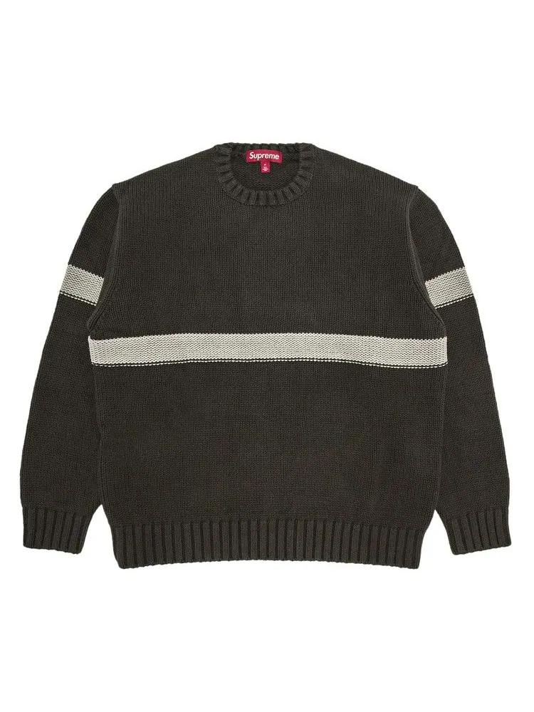 Свитер Supreme Tonal Appliqué Sweater — изображение 1 из 3, коричневый