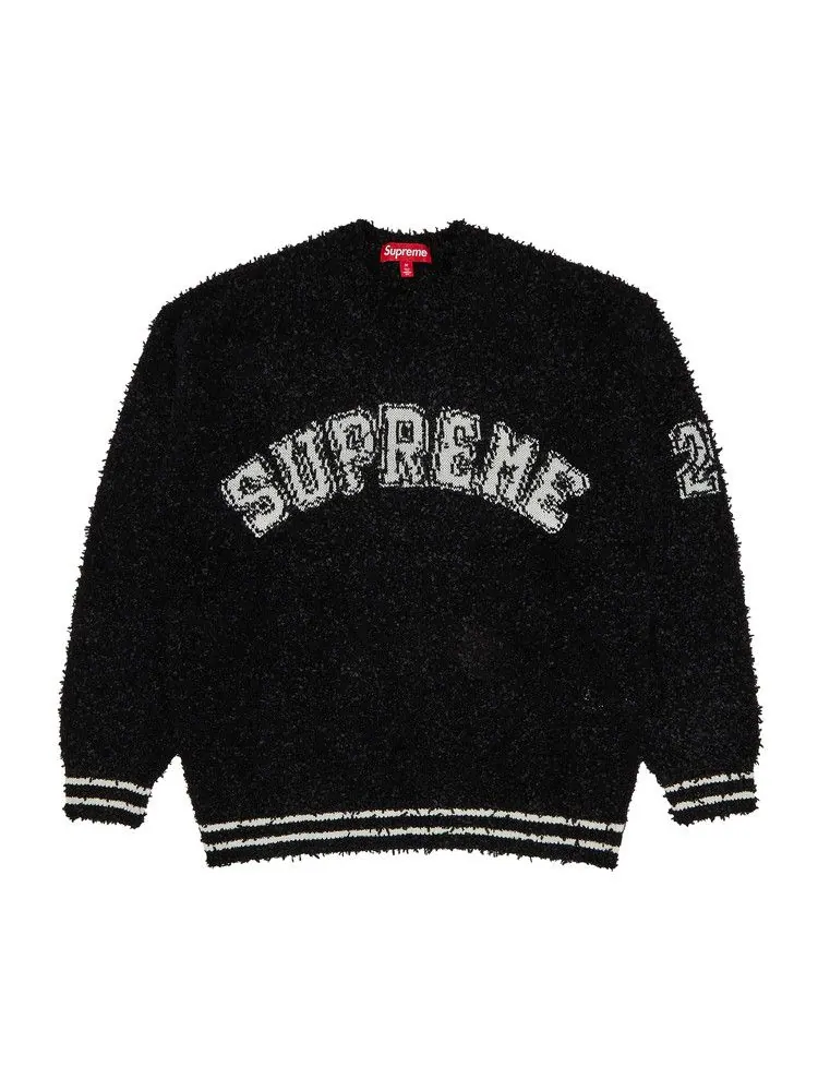 Свитер Supreme Textured Arc Sweater — изображение 1 из 3, черный