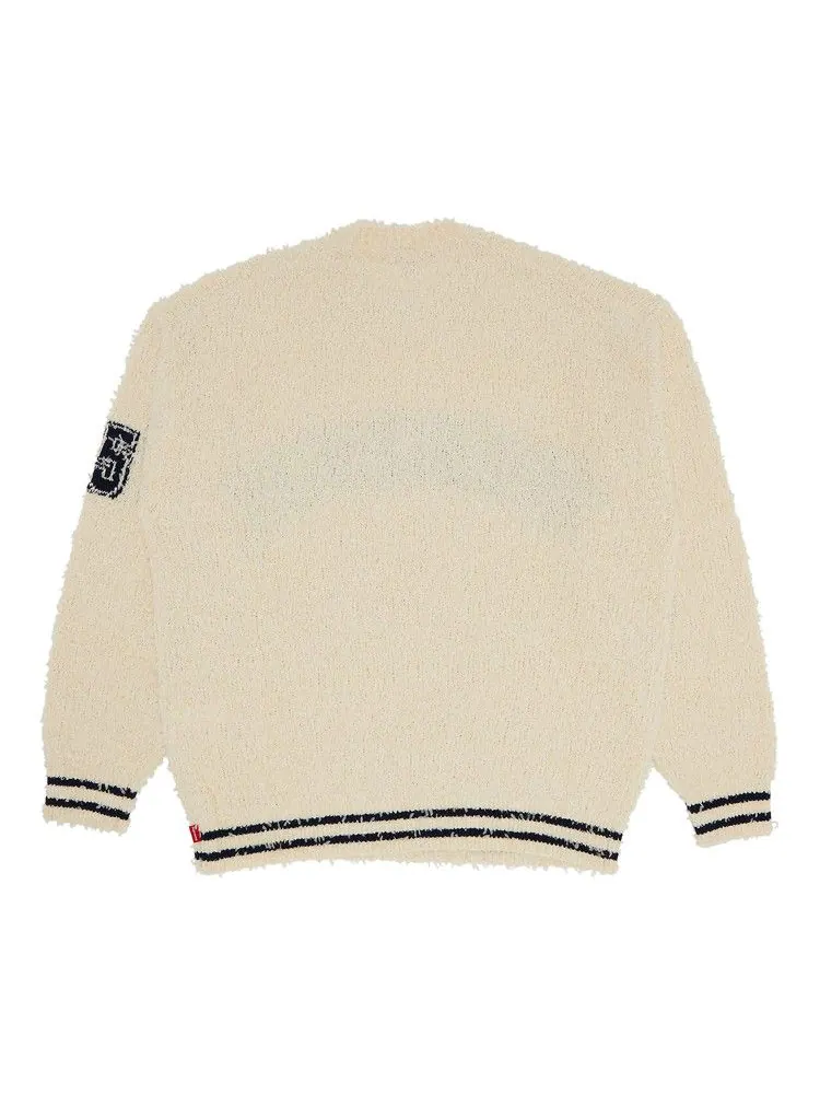 Свитер Supreme Textured Arc Sweater — изображение 2 из 3, бежевый