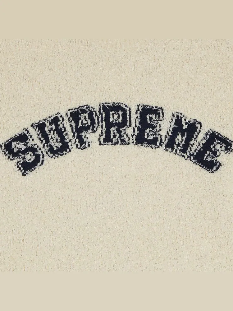 Свитер Supreme Textured Arc Sweater — изображение 3 из 3, бежевый