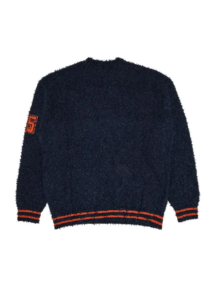 Свитер Supreme Textured Arc Sweater — изображение 2 из 3, темно-синий