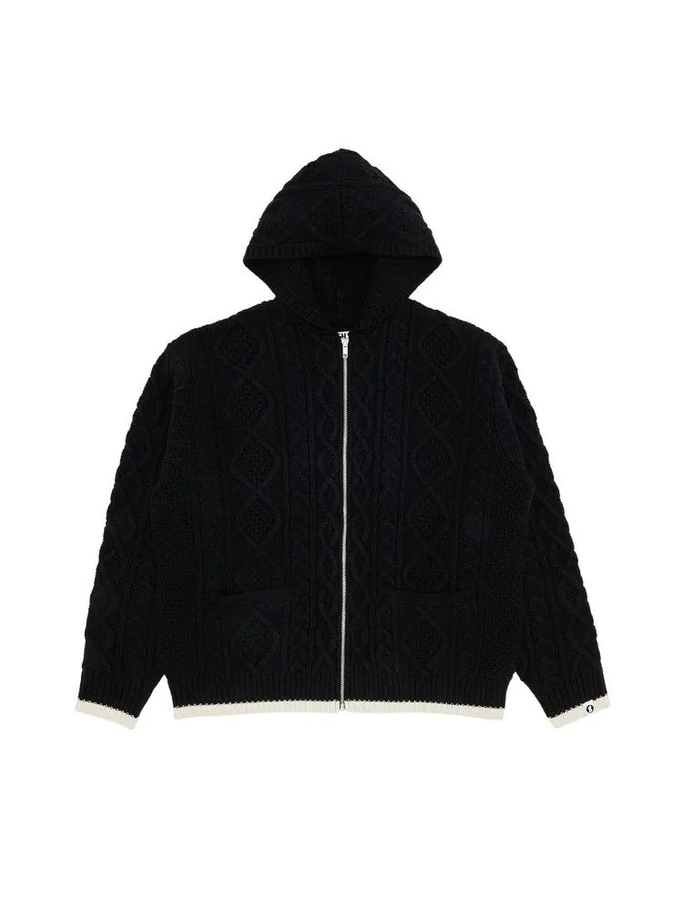 Свитер Supreme x Goodenough Zip Up Hooded Sweater — изображение 1 из 3, черный