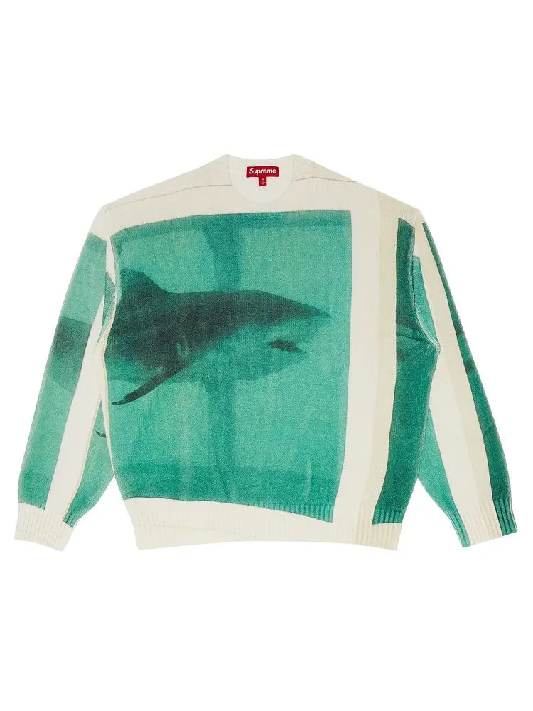 Свитер Supreme x Damien Hirst Sweater — изображение 1 из 3, белый