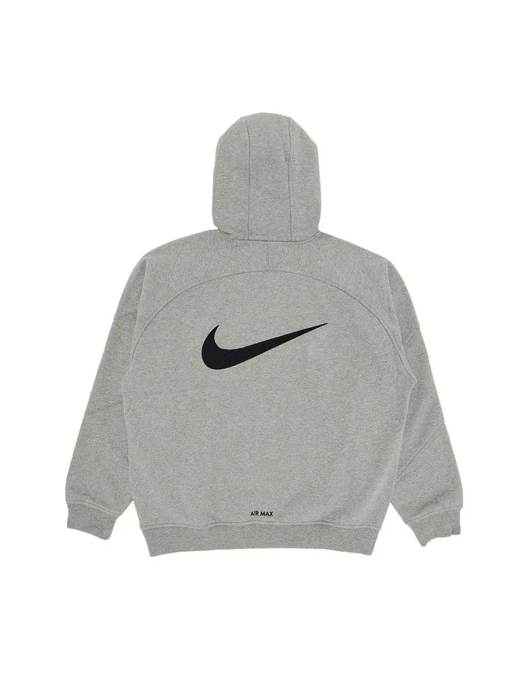 Толстовка Supreme x Nike Zip Up Hooded Sweatshirt — изображение 2 из 3, серый