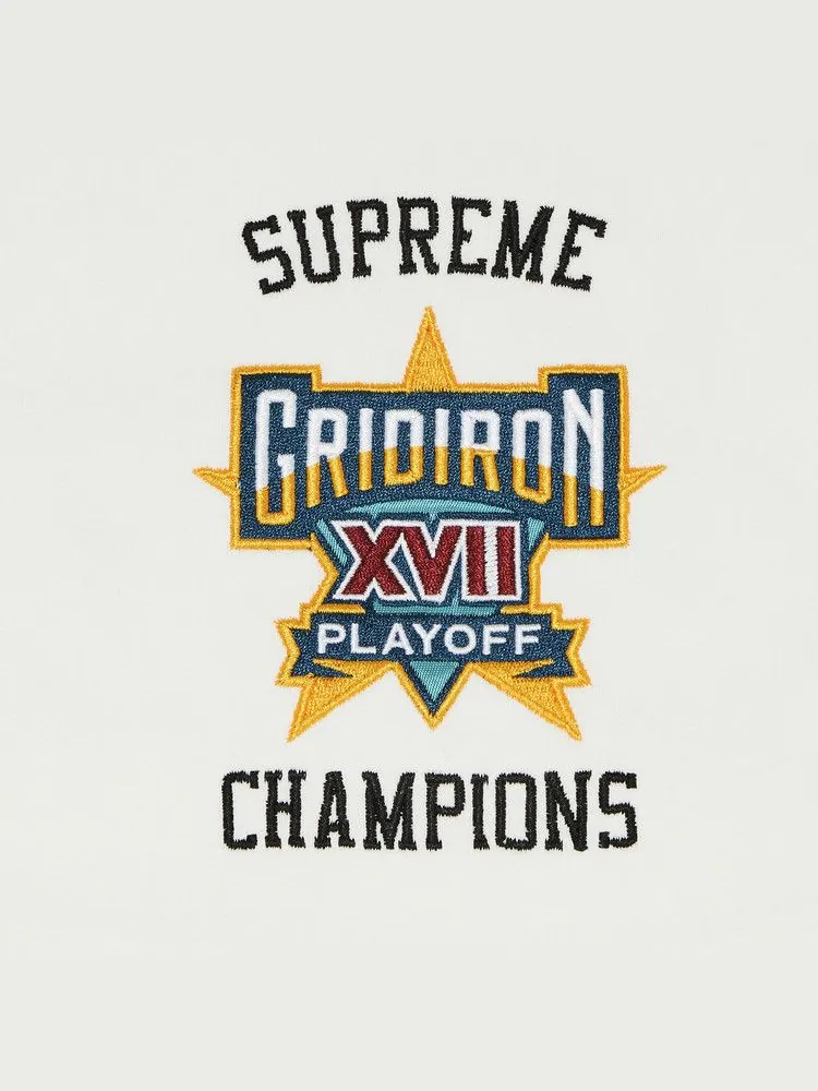Толстовка Supreme Playoffs Zip Up Hooded Sweatshirt — изображение 3 из 3, белый