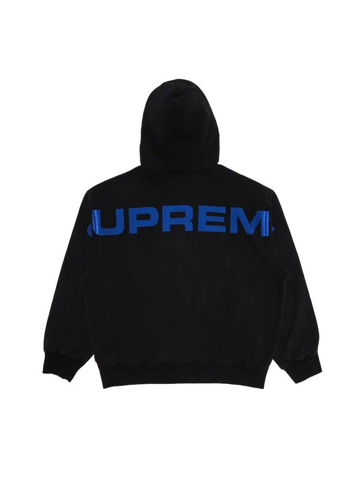 Толстовка Supreme x Damien Hirst Zip Up Hooded Sweatshirt — изображение 2 из 3, черный