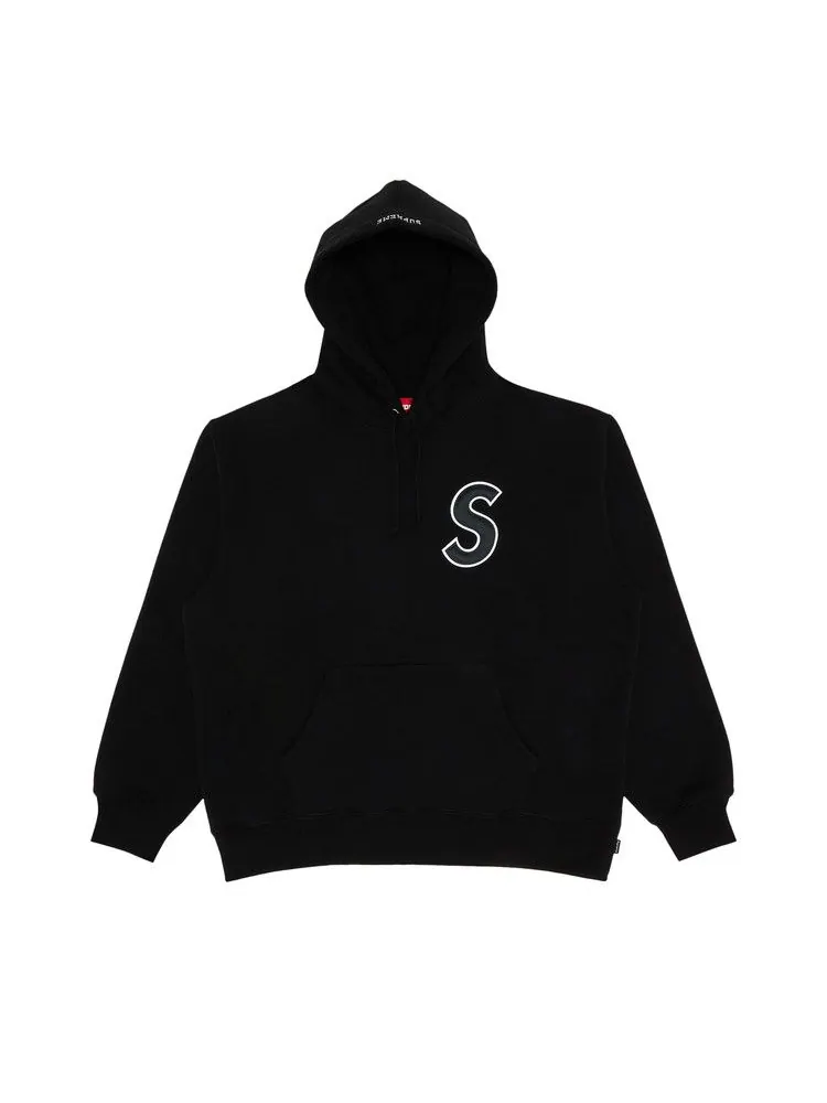 Толстовка Supreme S Logo Hooded Sweatshirt — изображение 1 из 2, черный