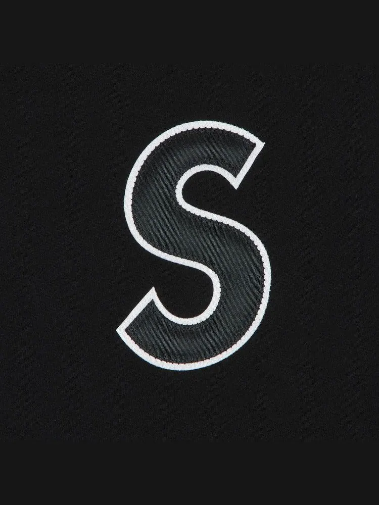 Толстовка Supreme S Logo Hooded Sweatshirt — изображение 2 из 2, черный