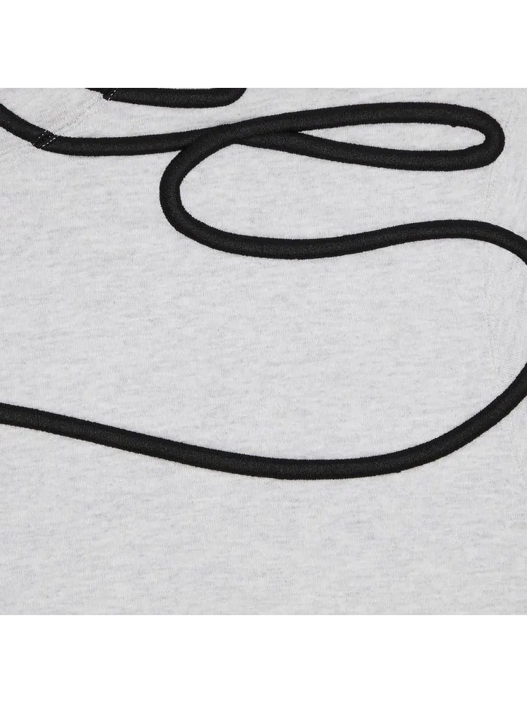 Толстовка Supreme Shoulder Script Hooded Sweatshirt — изображение 3 из 3, серый