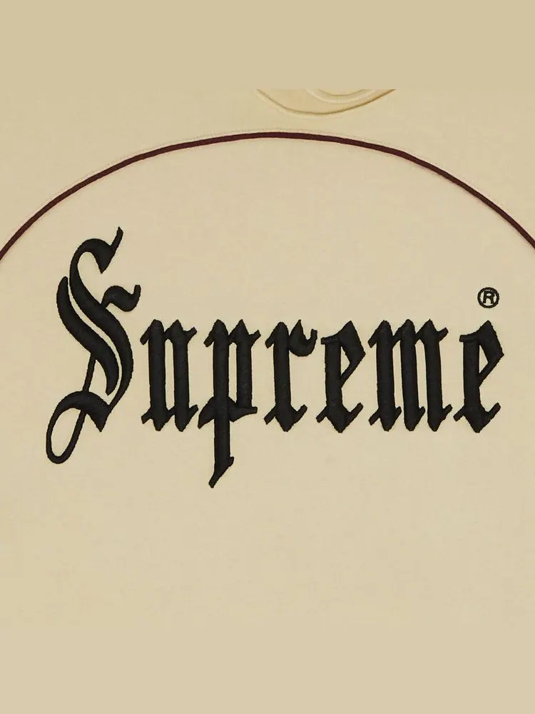 Толстовка Supreme Curve Piping Hooded Sweatshirt — изображение 3 из 3, прозрачный