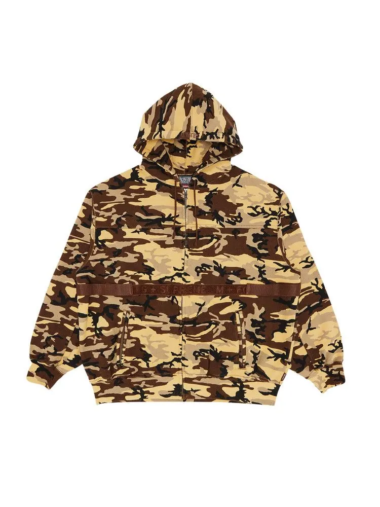 Толстовка Supreme x Martithé + François Girbaud Zip Up Hooded Sweatshirt — изображение 1 из 3, камуфляж