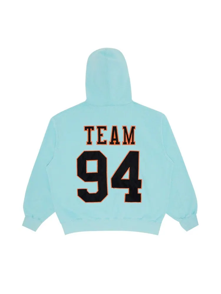 Толстовка Supreme Team 94 Hooded Sweatshirt — изображение 2 из 3, голубой