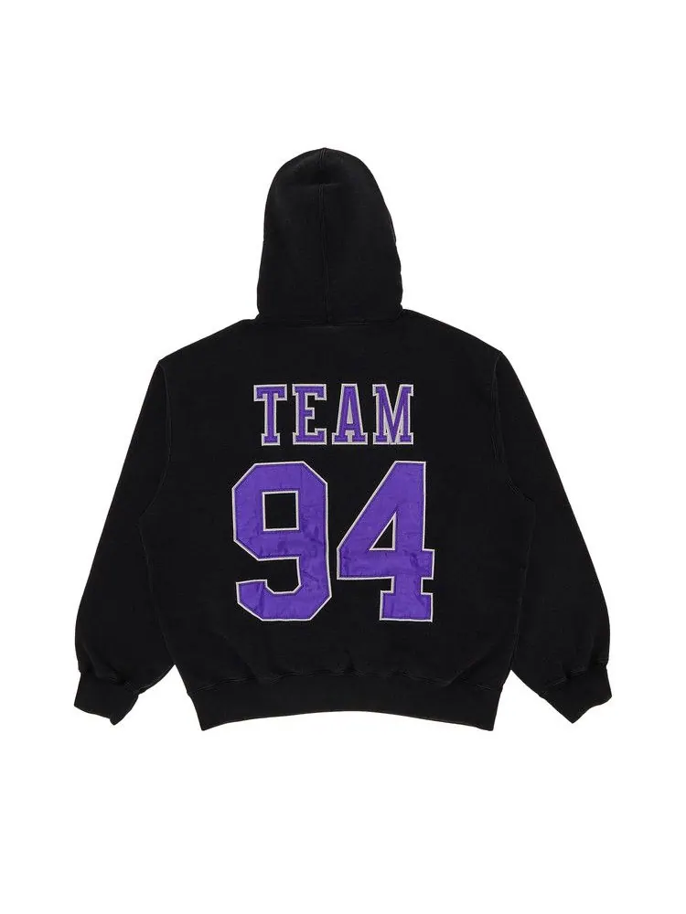 Толстовка Supreme Team 94 Hooded Sweatshirt — изображение 2 из 3, черный