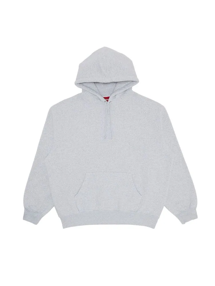 Толстовка Supreme Frayed Hooded Sweatshirt — изображение 2 из 3, серый