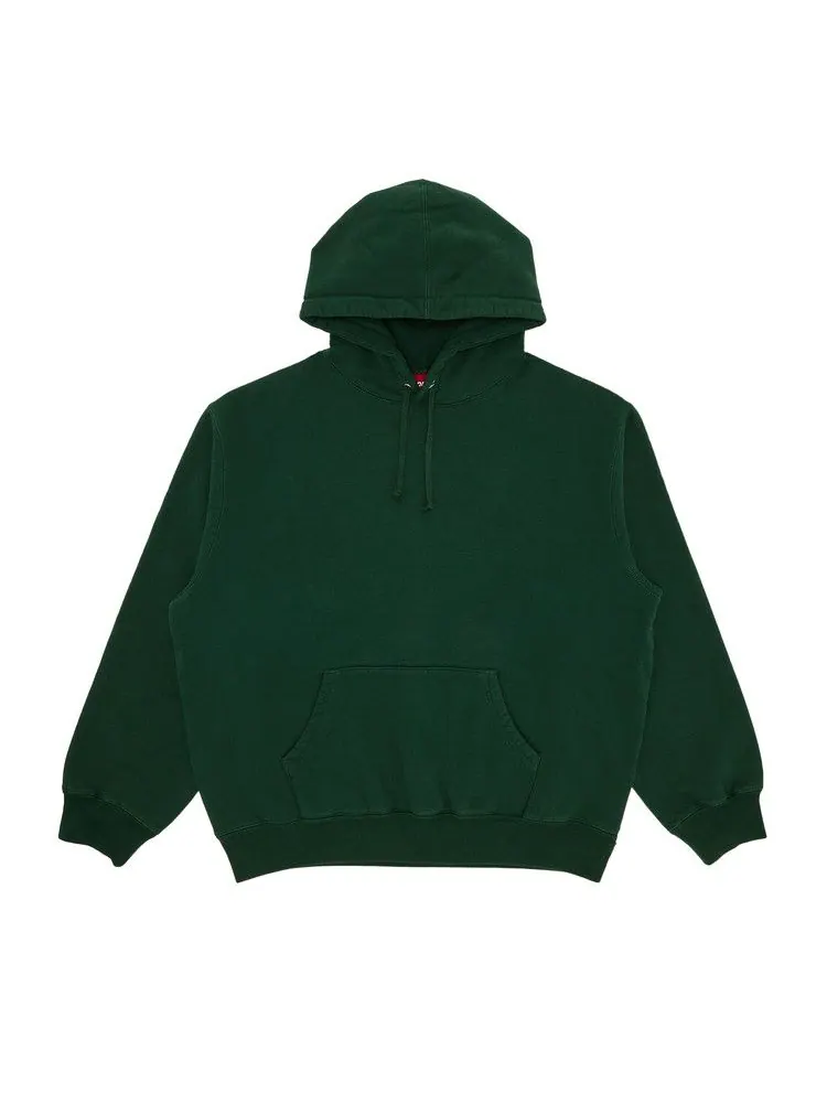 Толстовка Supreme Frayed Hooded Sweatshirt — изображение 2 из 3, папоротник