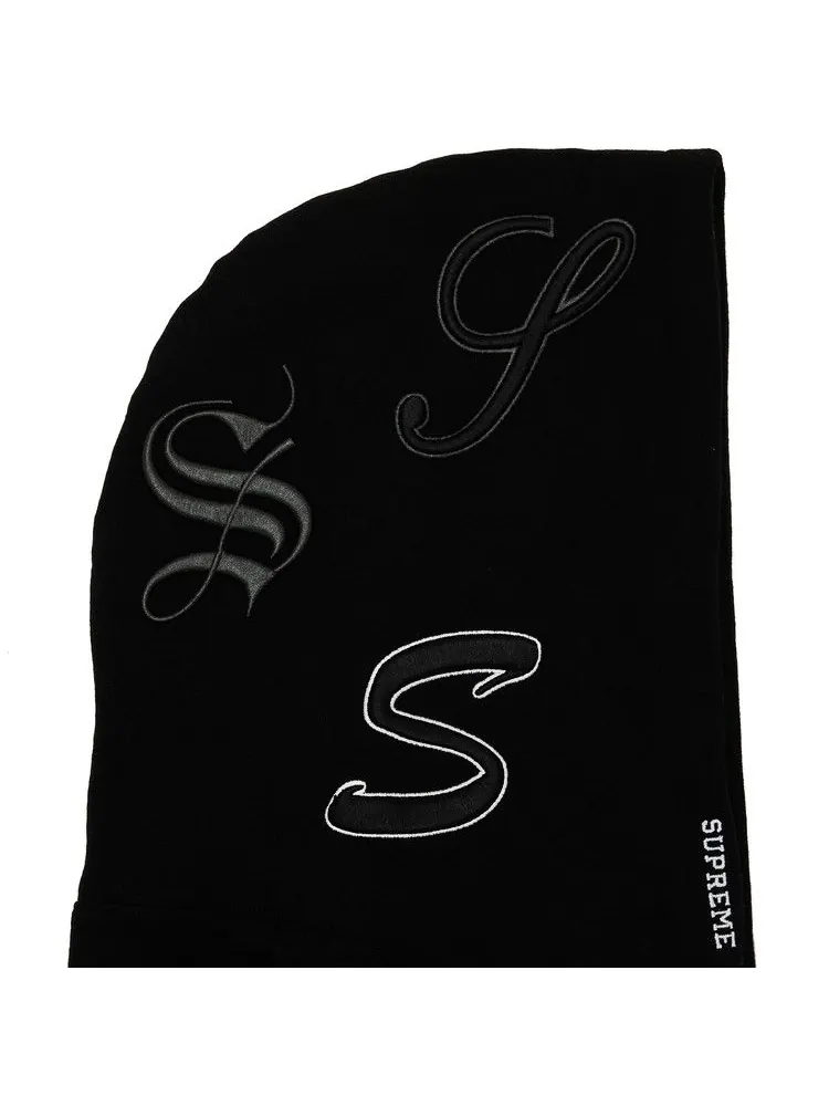 Толстовка Supreme Multi S Logo Hooded Sweatshirt — изображение 2 из 3, черный