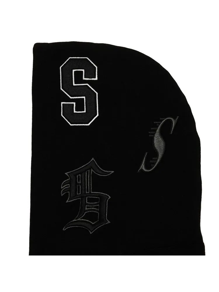 Толстовка Supreme Multi S Logo Hooded Sweatshirt — изображение 3 из 3, черный