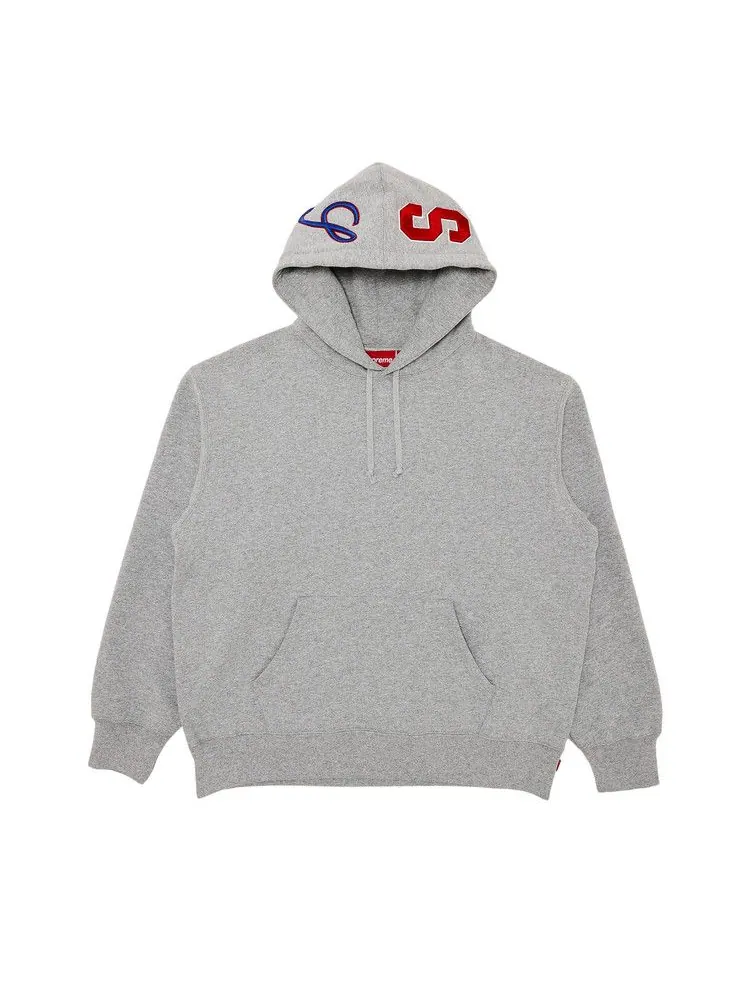 Толстовка Supreme Multi S Logo Hooded Sweatshirt — изображение 1 из 3, серый