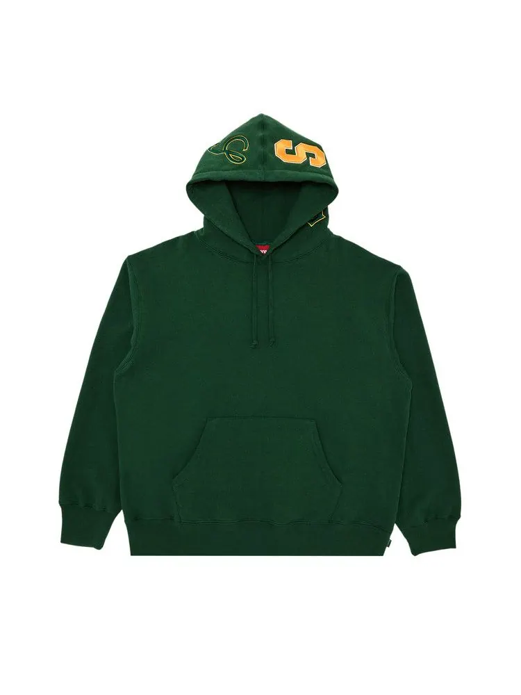 Толстовка Supreme Multi S Logo Hooded Sweatshirt — изображение 1 из 3, папоротник