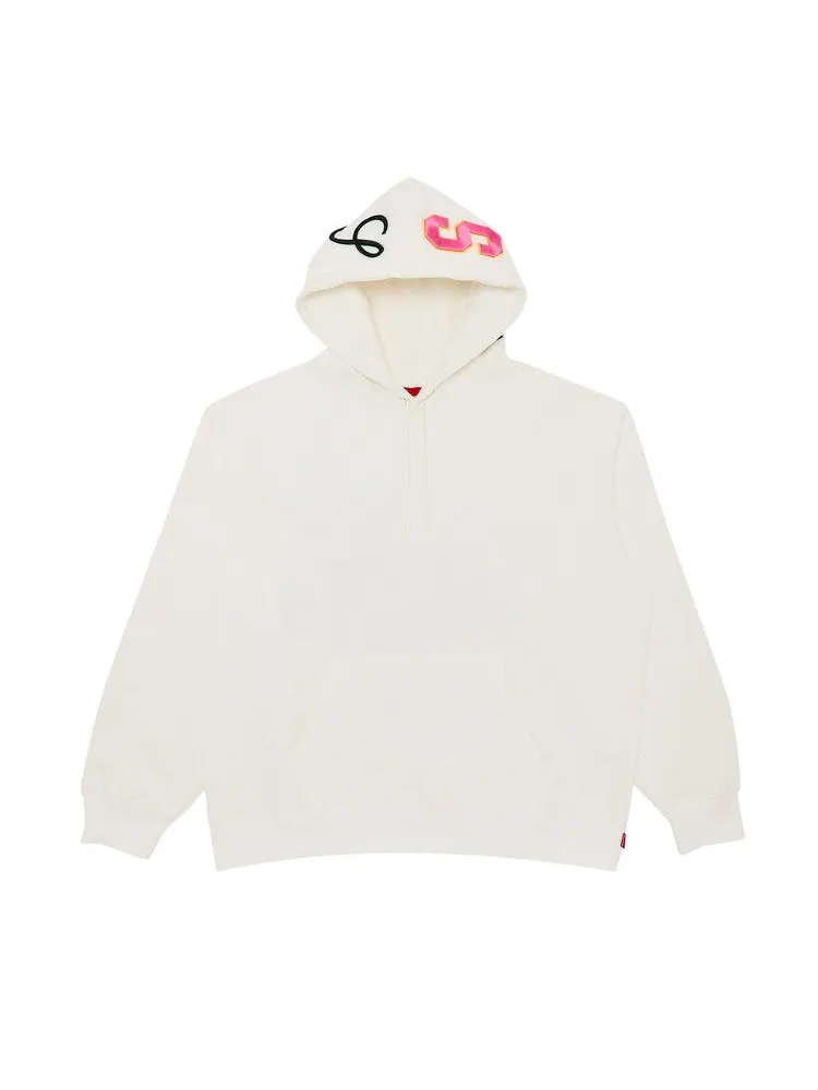 Толстовка Supreme Multi S Logo Hooded Sweatshirt — изображение 1 из 3, белый