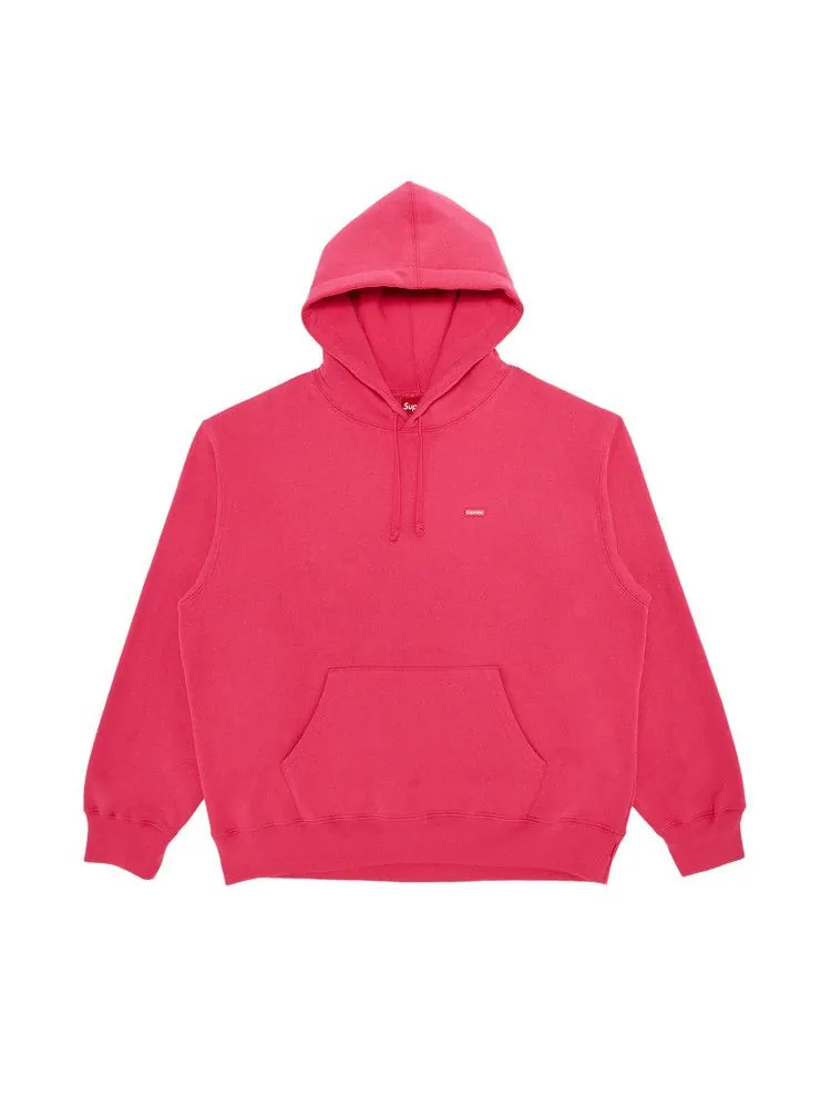 Толстовка Supreme Small Box Hooded Sweatshirt — изображение 1 из 2, маджента