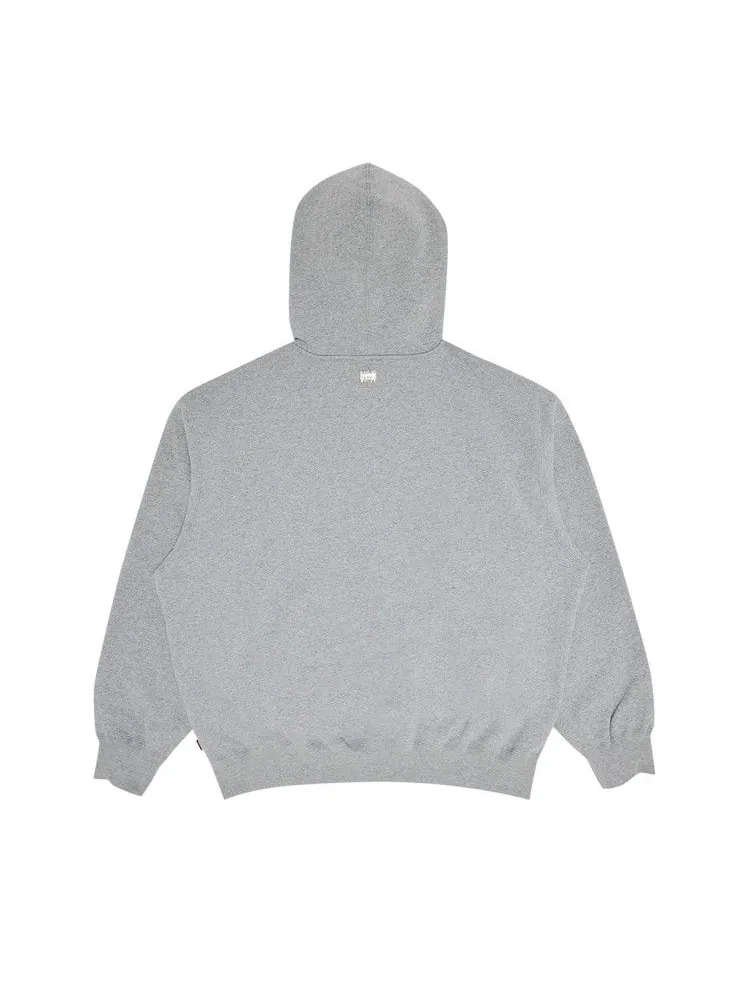 Толстовка Supreme x B.B. Simon Zip Up Hooded Sweatshirt — изображение 2 из 3, серый