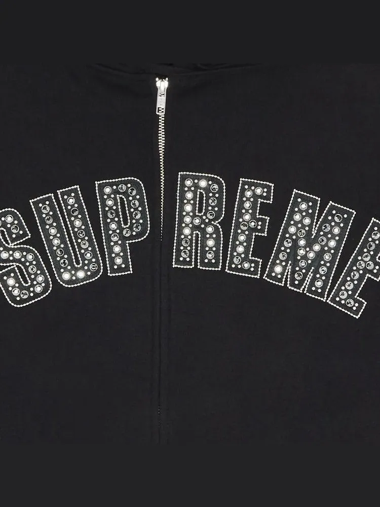 Толстовка Supreme x B.B. Simon Zip Up Hooded Sweatshirt — изображение 3 из 3, черный