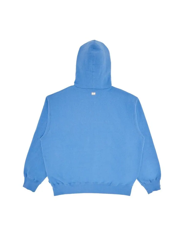 Толстовка Supreme x B.B. Simon Zip Up Hooded Sweatshirt — изображение 2 из 3, светлый синий