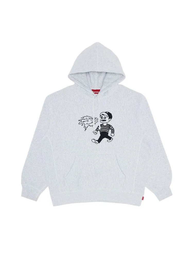 Толстовка Supreme x Homerun Hooded Sweatshirt — изображение 1 из 3, серый