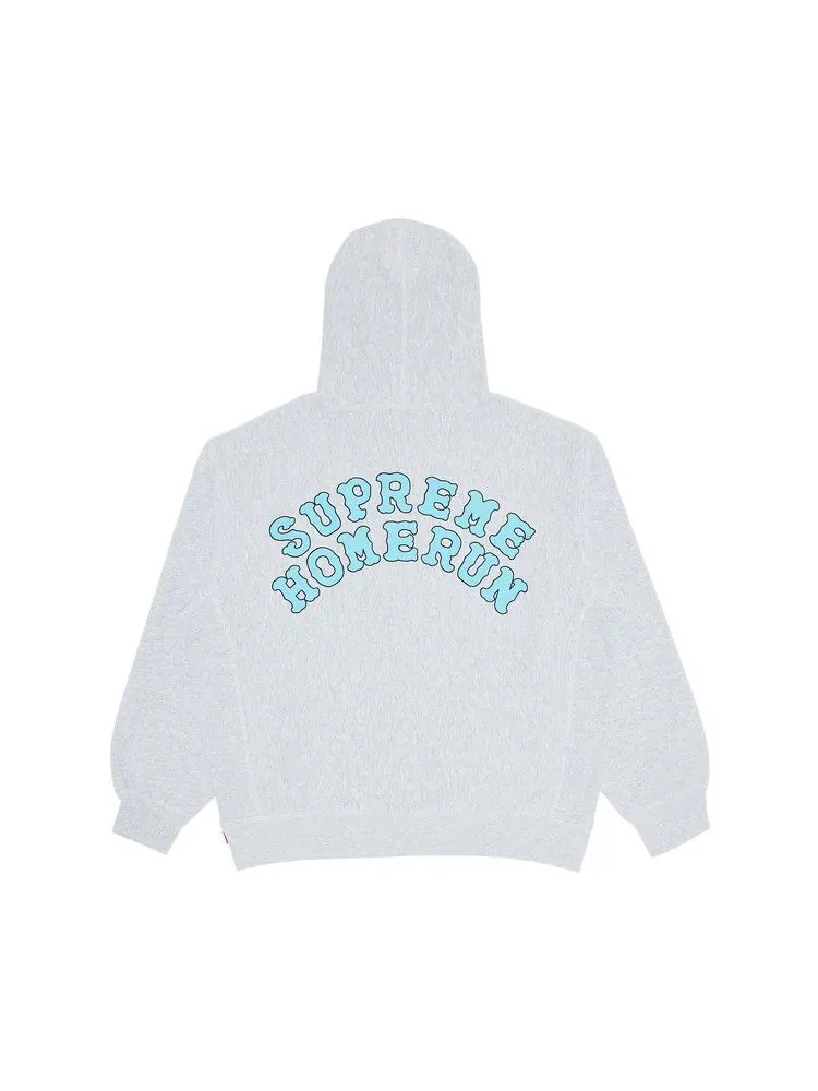 Толстовка Supreme x Homerun Hooded Sweatshirt — изображение 2 из 3, серый