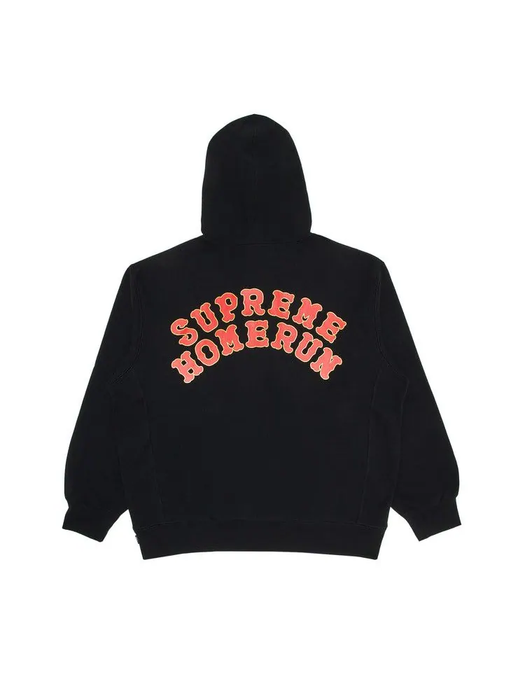 Толстовка Supreme x Homerun Hooded Sweatshirt — изображение 2 из 3, черный