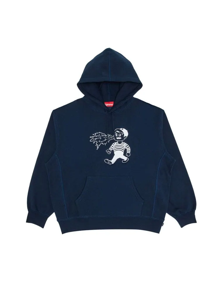 Толстовка Supreme x Homerun Hooded Sweatshirt — изображение 1 из 3, темно-синий